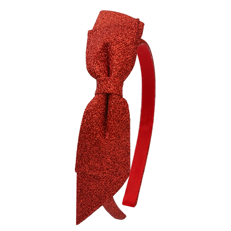 Red- Olivia Bow Headband