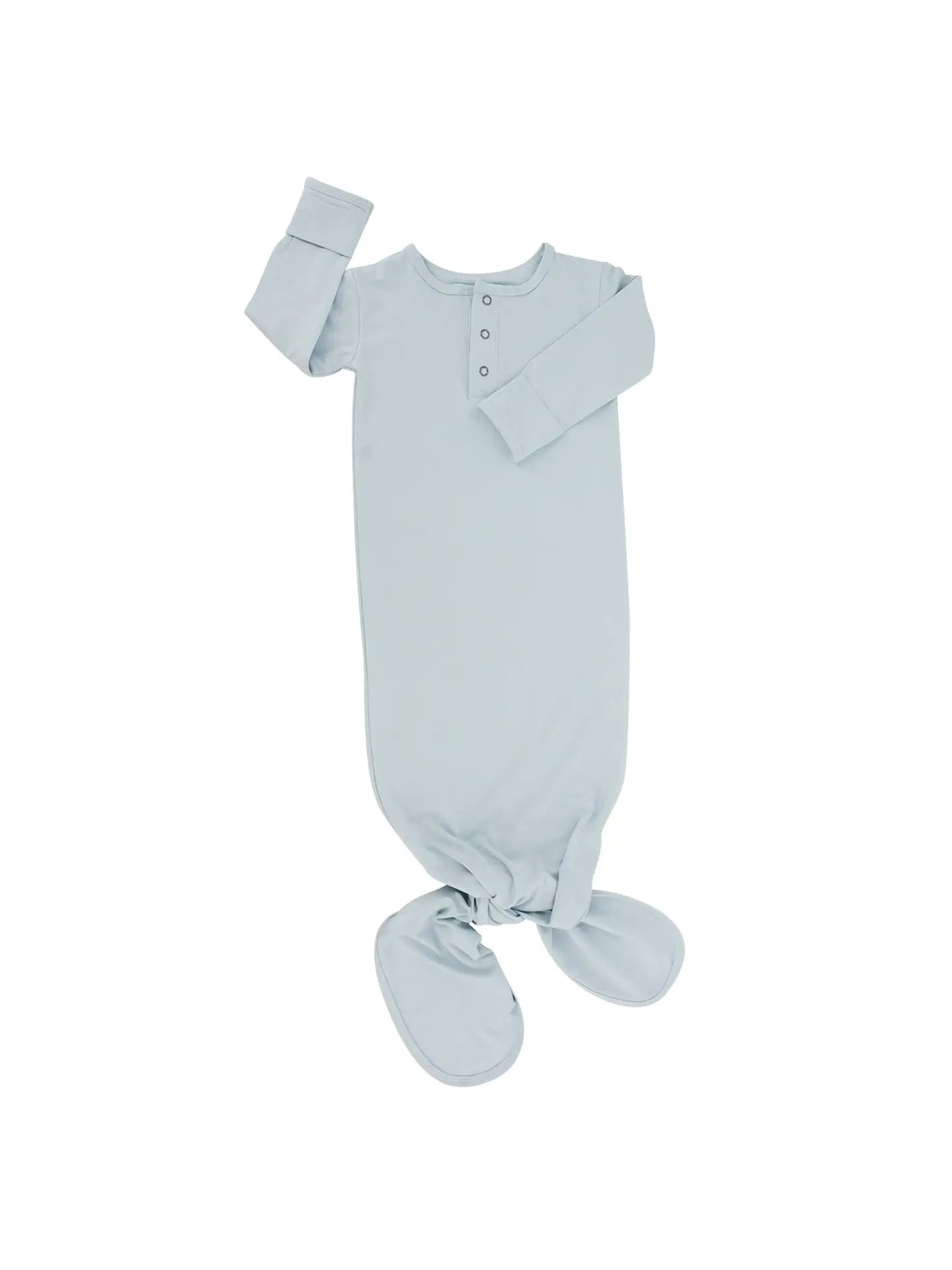 Knotted Gown- Powder Blue