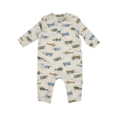 Vintage Airplane Romper