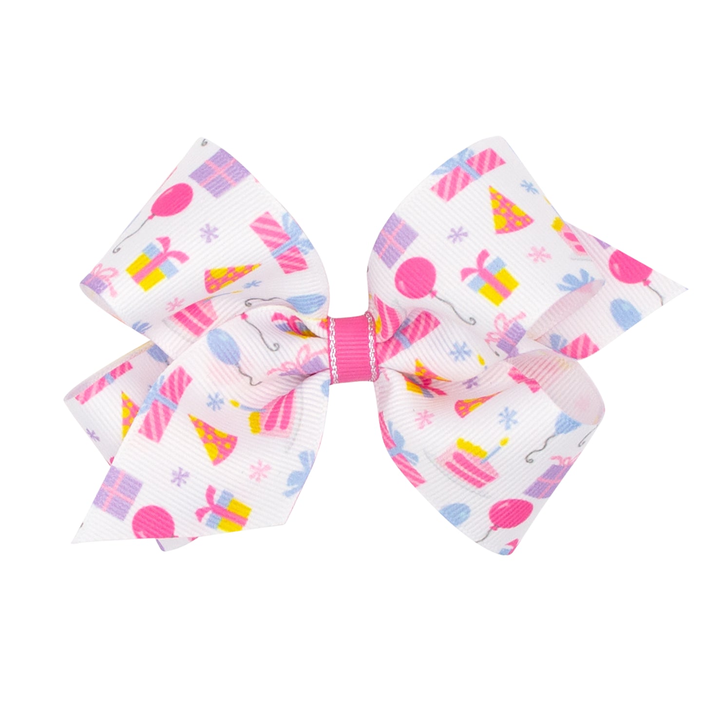 Party Printed Grosgrain Hair Bow