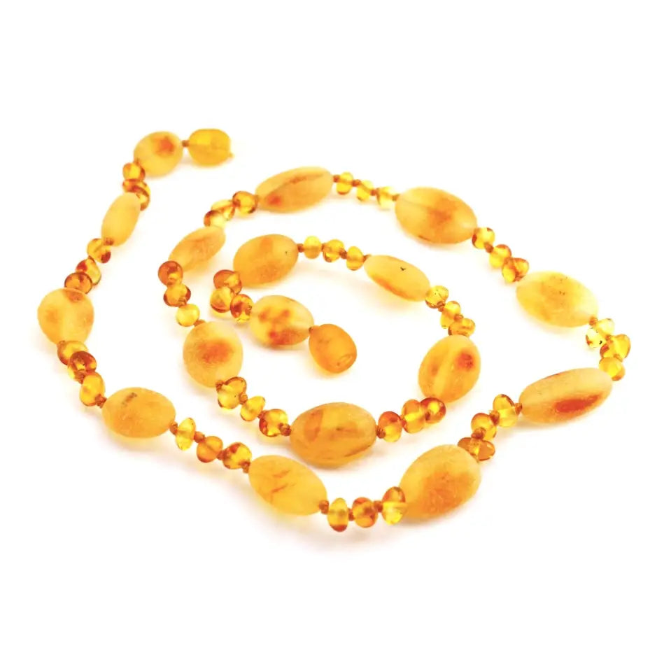 Amber Necklace- Hen & Chicks Honey