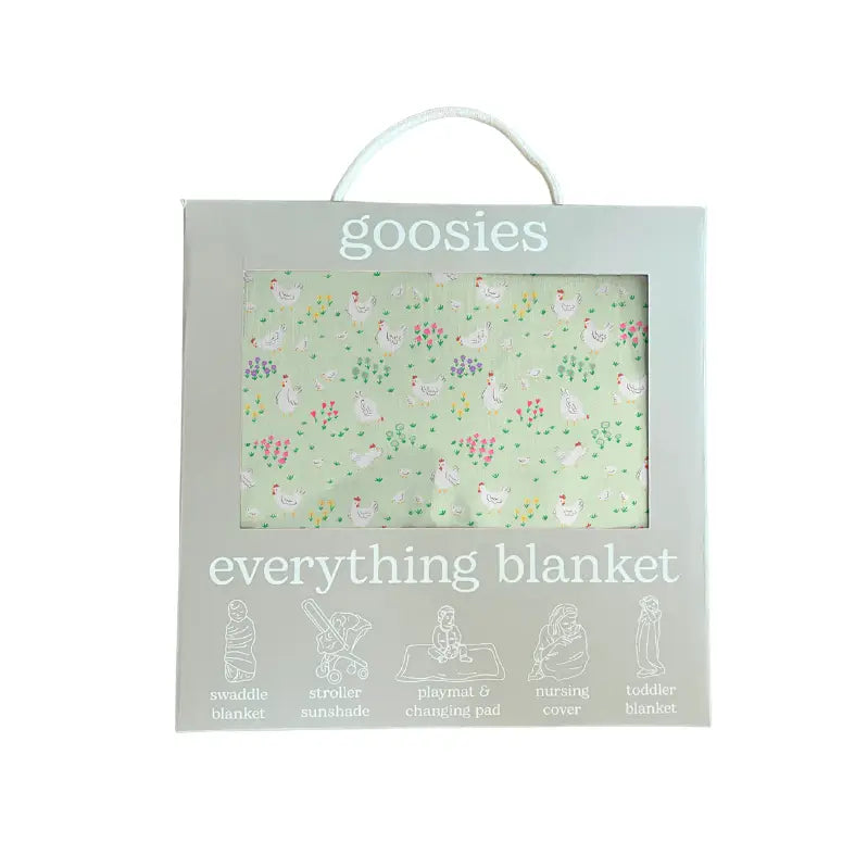 Spring Chickens Everything Blanket