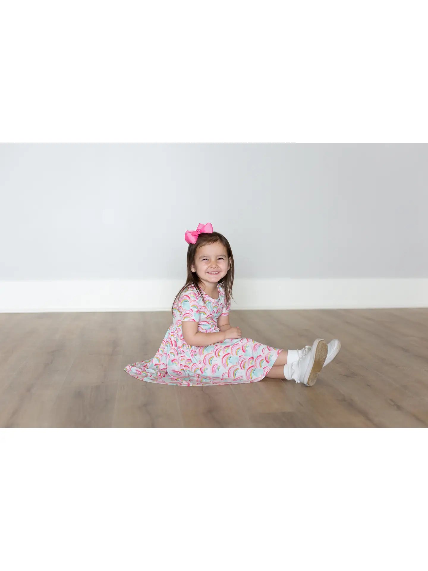 Rainbow Twirl Dress