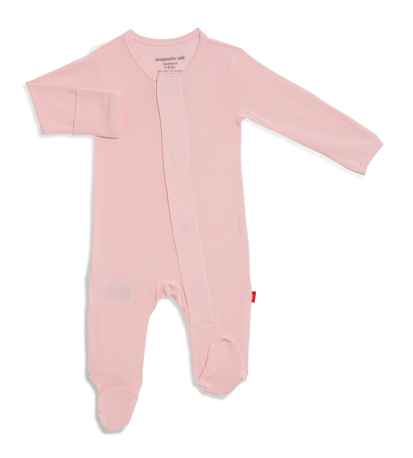 Pink Dogwood Modal Footie