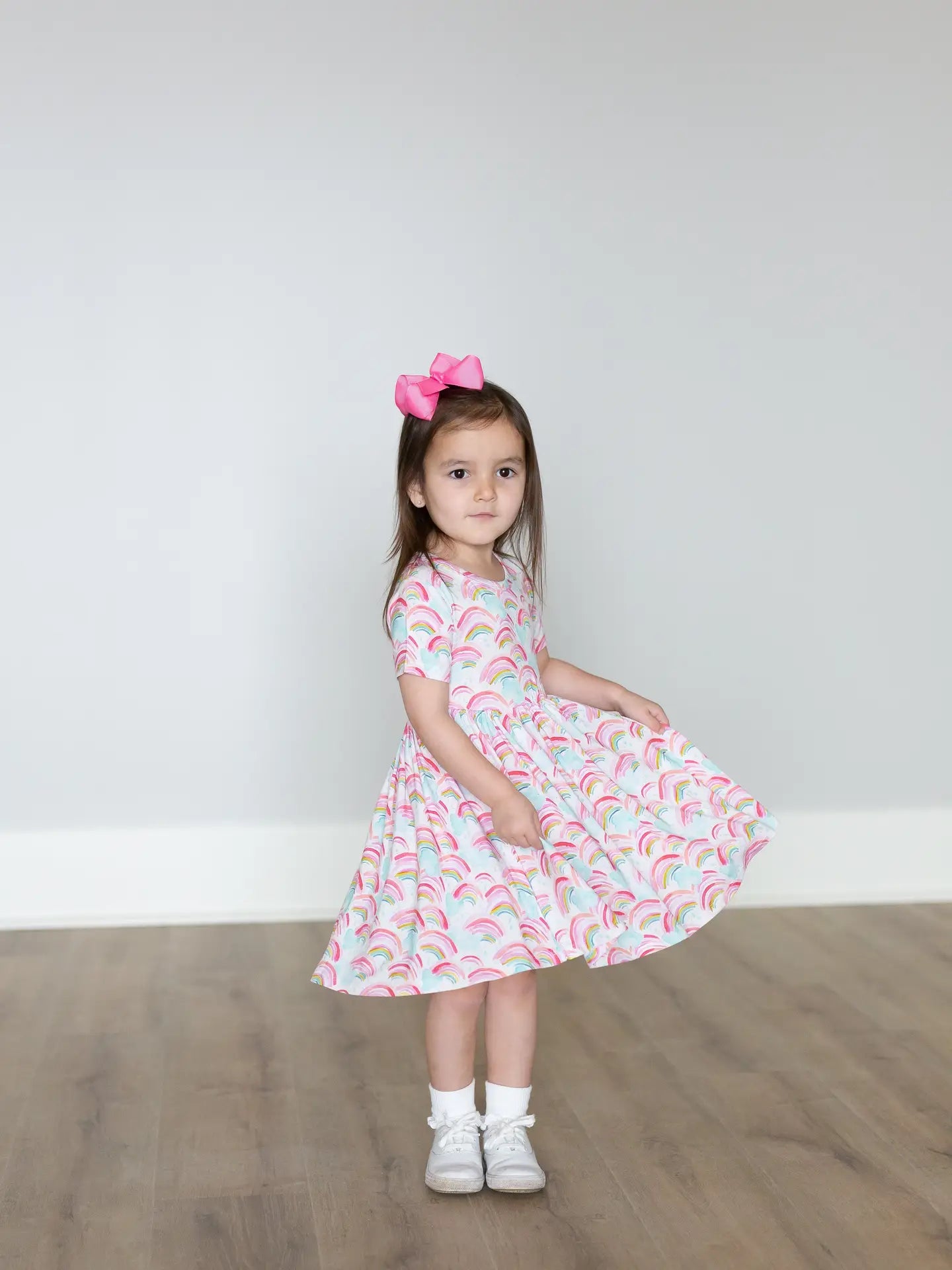Rainbow Twirl Dress