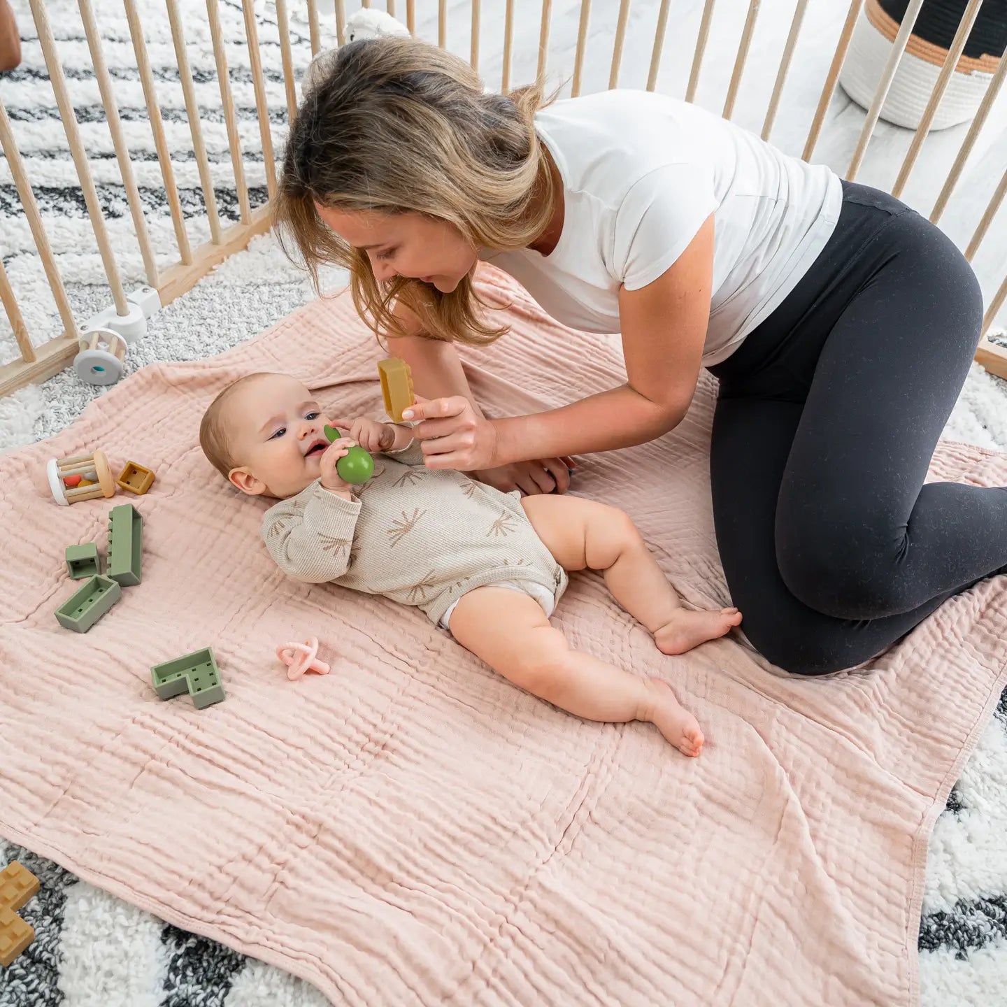 Muslin Cotton Blanket- Neptune