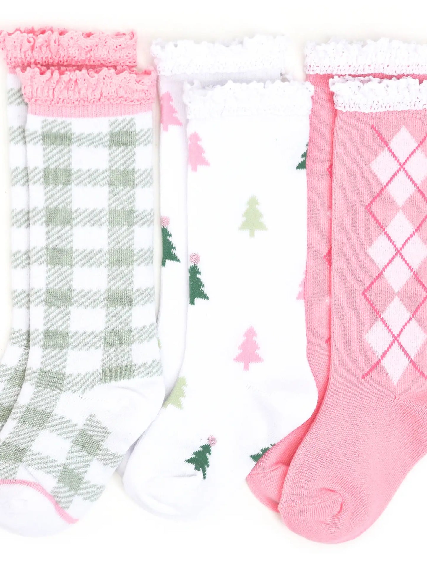 Winter Wonderland Knee High Socks 3-Pack