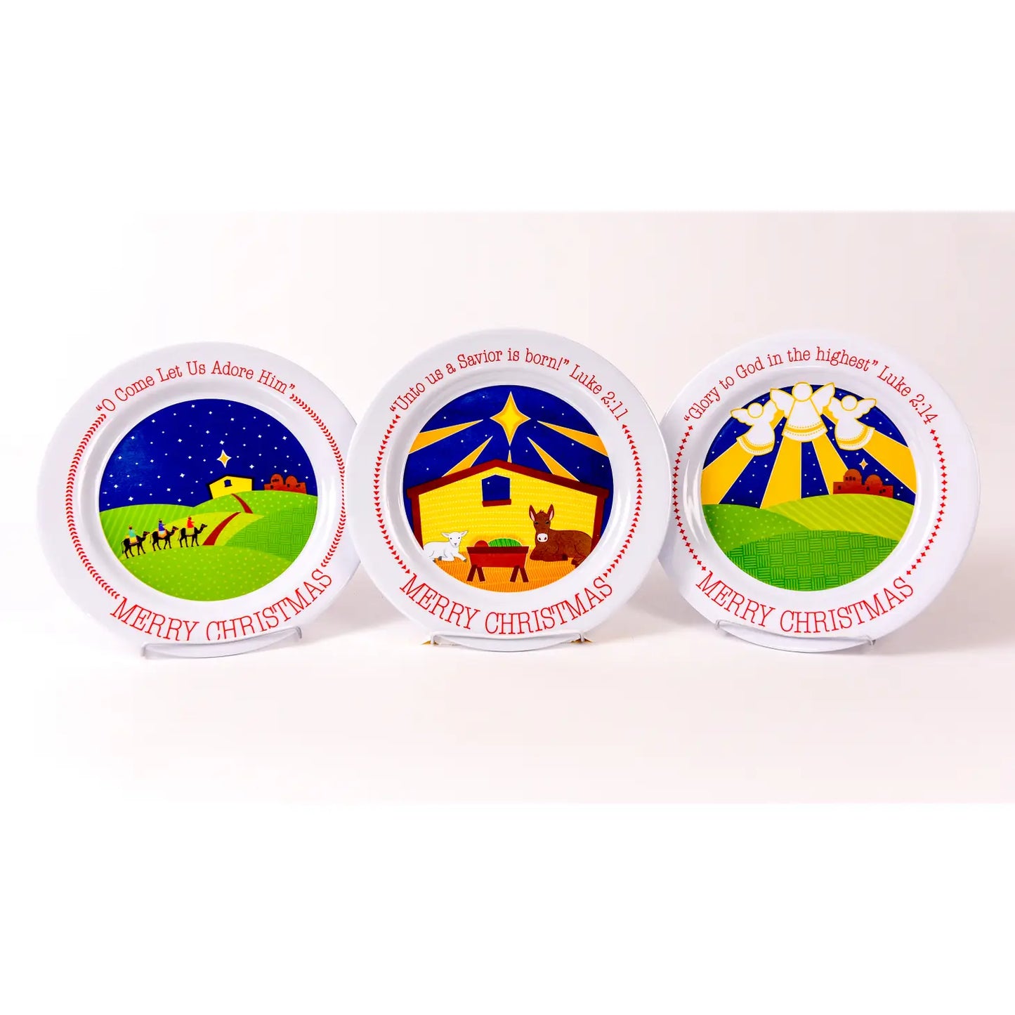 Fruitful Kids- Wisemen Christmas Plate