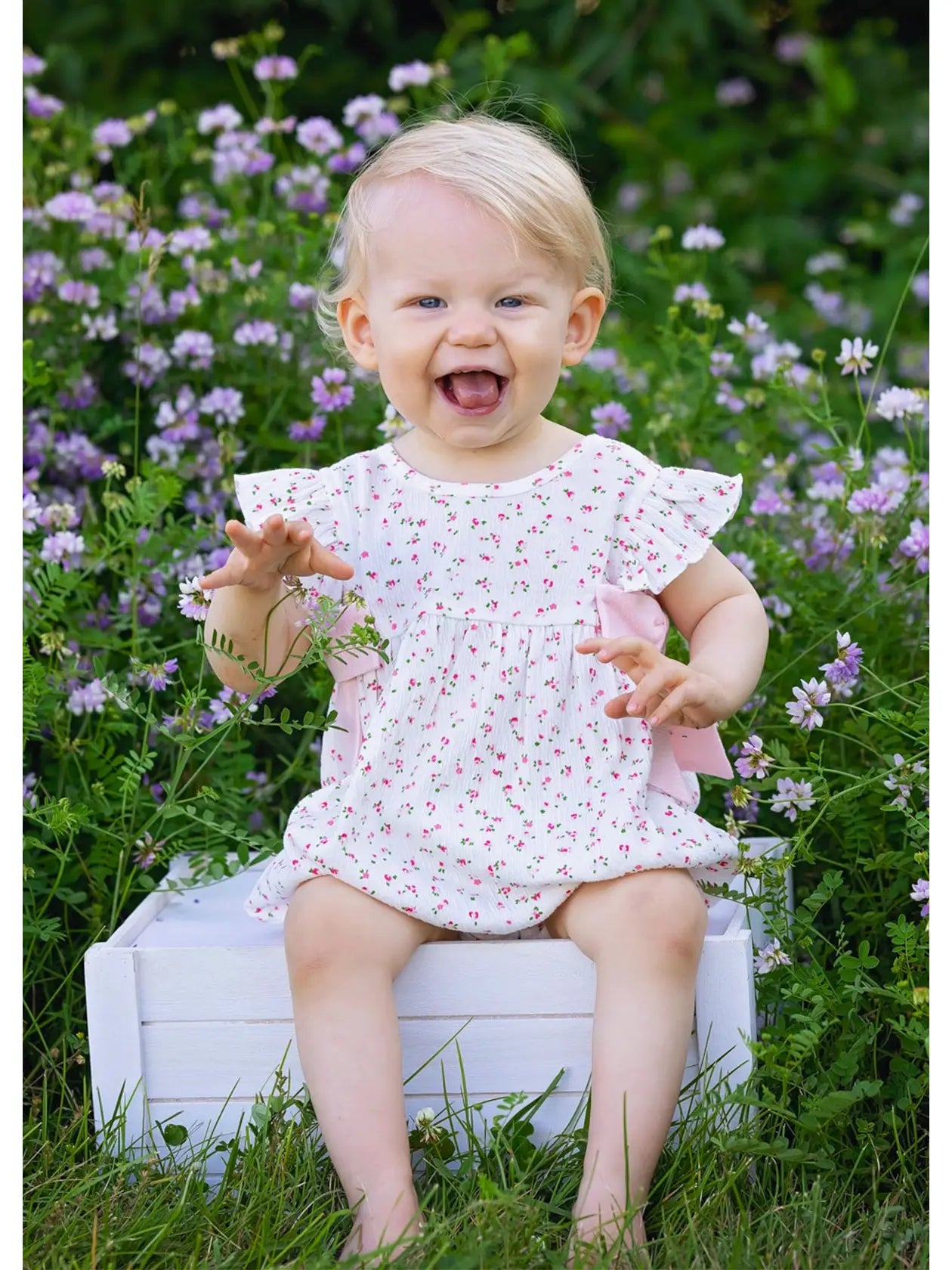 Picnic Perfect Baby Romper