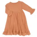 Southern Sweetheart Dress - Pumpkin Spice Pumpkin Spice