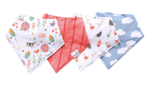 Baby Bandana Bibs - Farmstead