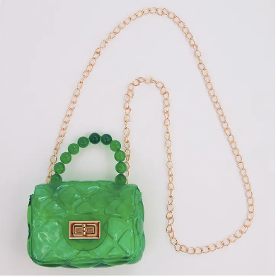 Green Jelly Purse