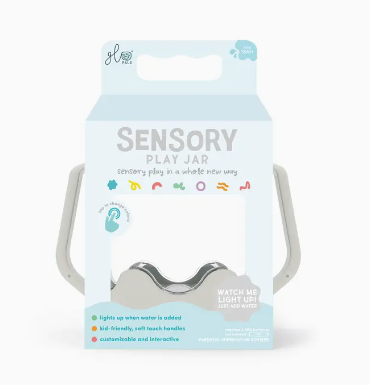 Cloud Grey Sensory Jar