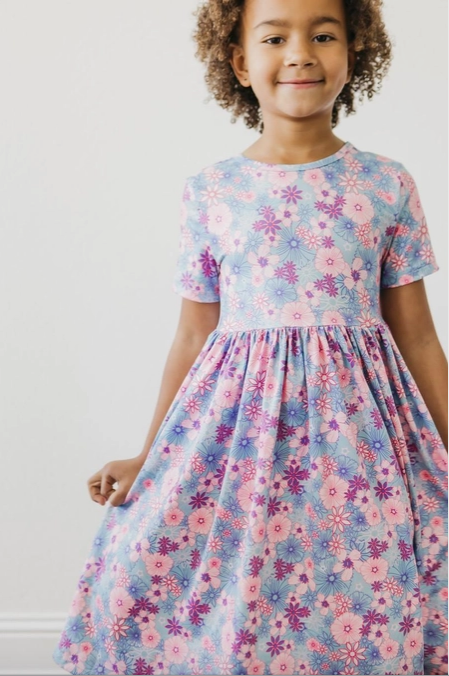 Love Blooms S/S Twirl Dress