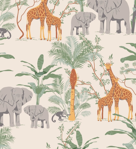 Convertible Romper- George's Jungle