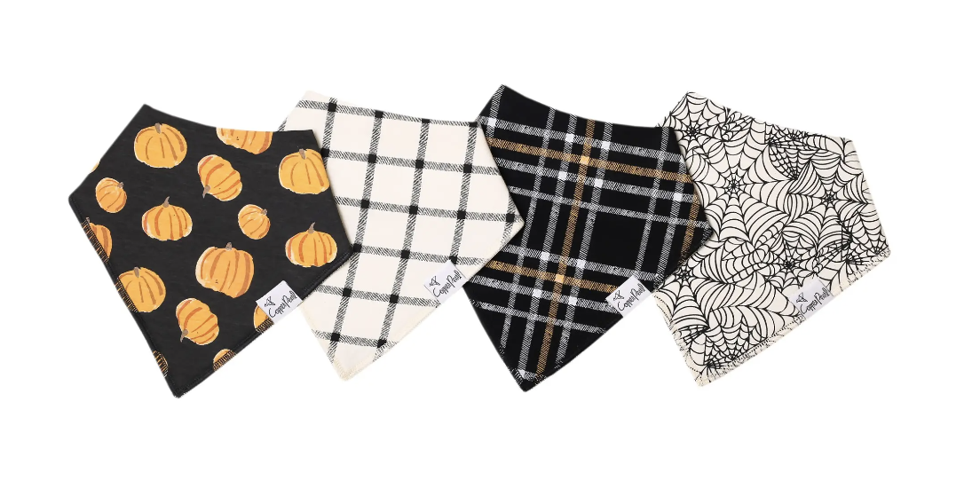 Patch Baby Bandana Bib Set (4-Pack)