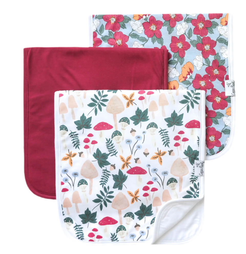 Ivy- Premium Burp Cloth