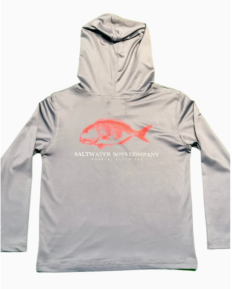 Perdido Performance Hoodie Upf 50+ Grey