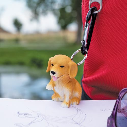 Wildlight Animal Carabiner Flashlight - Retriever Dog