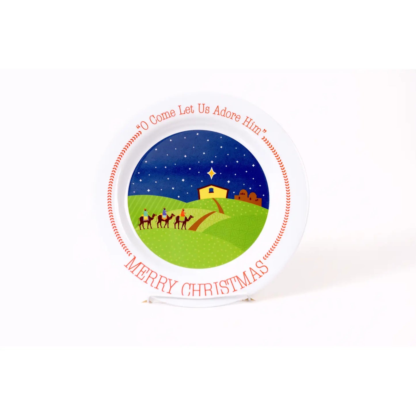 Fruitful Kids- Wisemen Christmas Plate