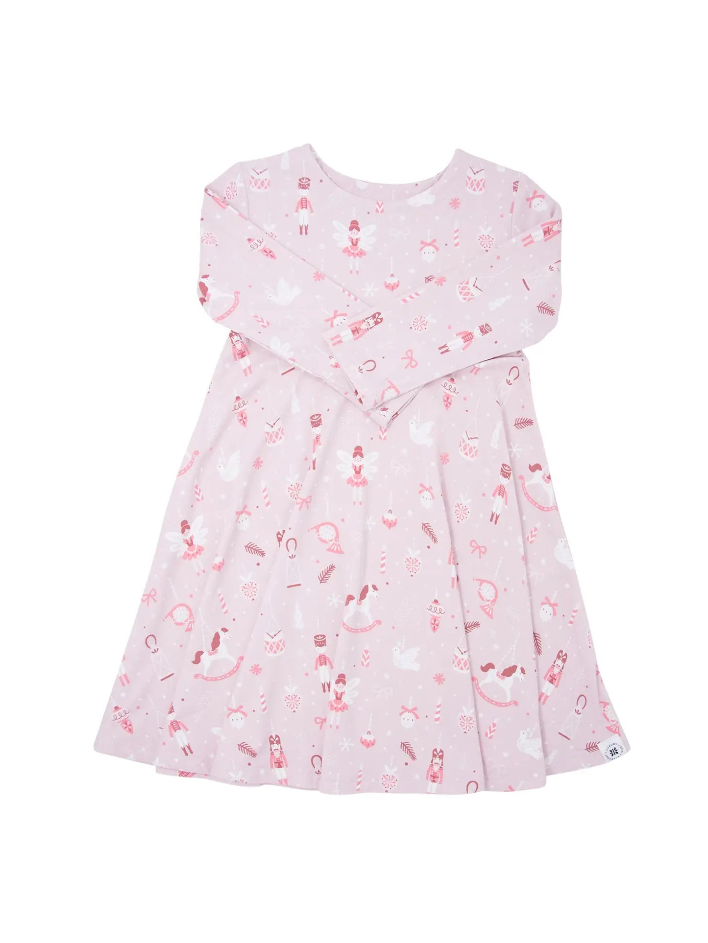 Swirly Girl Dress - Nutcracker
