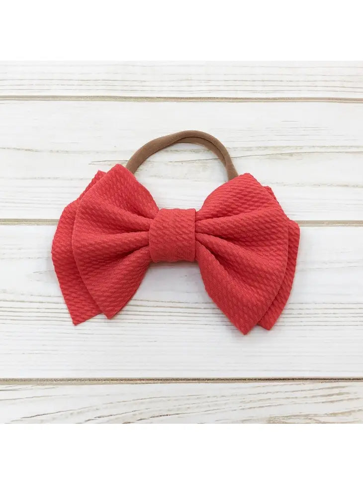 Coral Elastic Headband