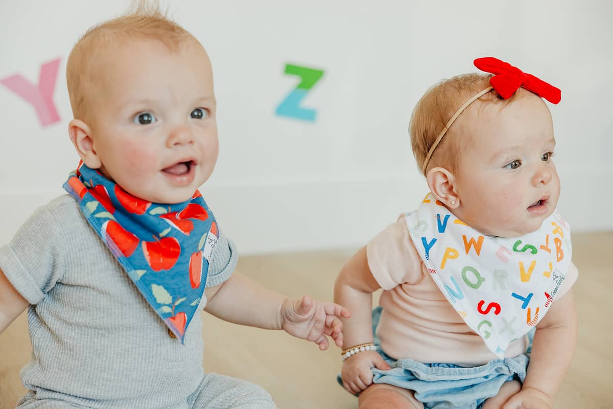 Teacher Bandana Bib Set (4-Pack)