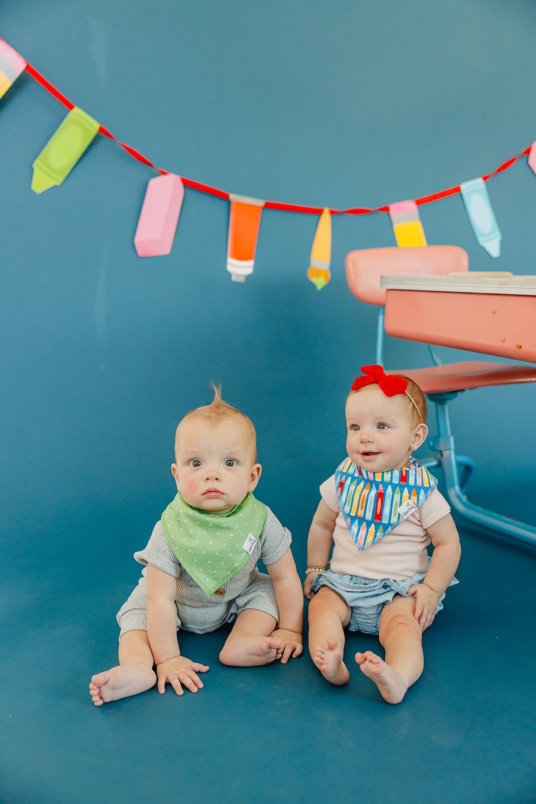 Teacher Bandana Bib Set (4-Pack)
