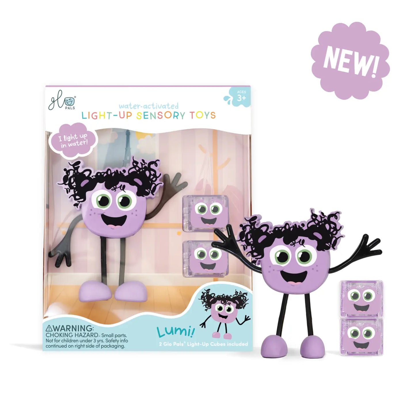Glo Pal Character Lumi -Purple