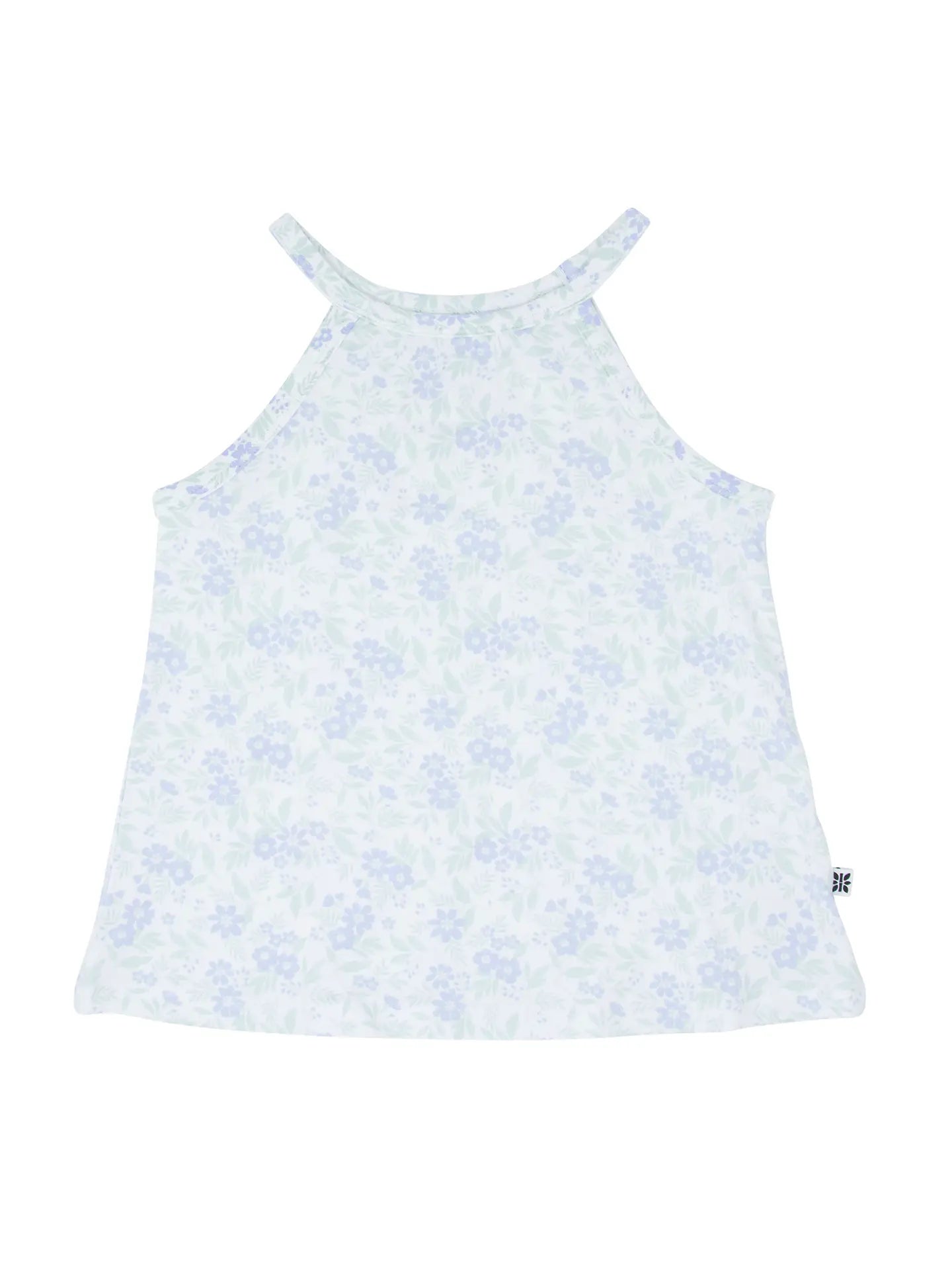 Vintage Flower Purple- Strappy Tank
