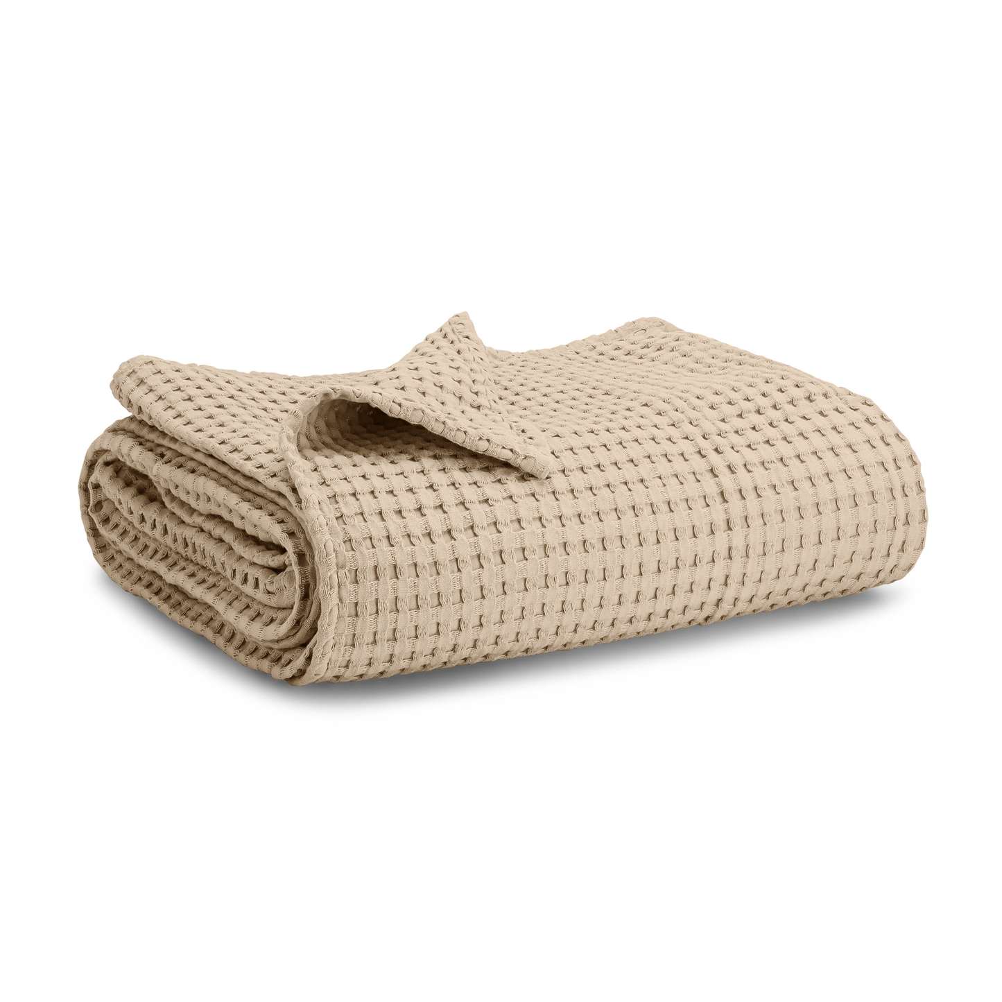 Waffle Blanket- Pacific Blue