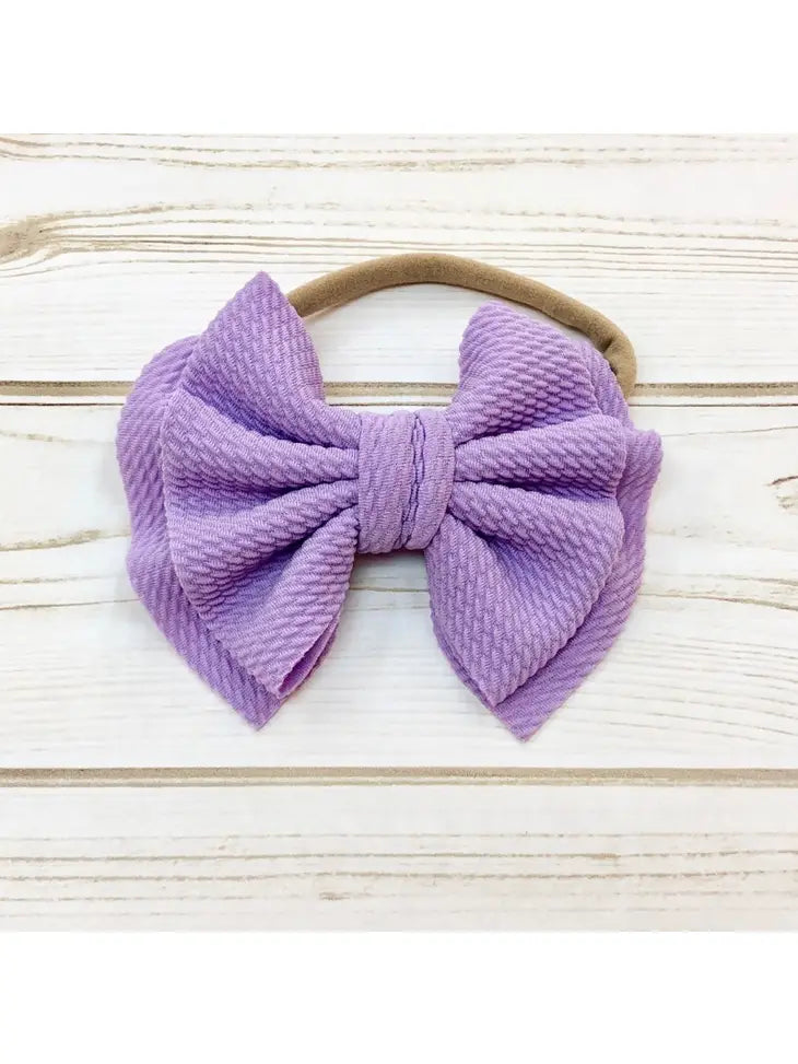 Lavender Elastic Headband