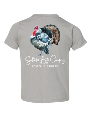Watercolor Turkey SS Tee Saltwater