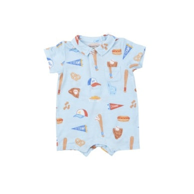 Baseball Polo Shortie