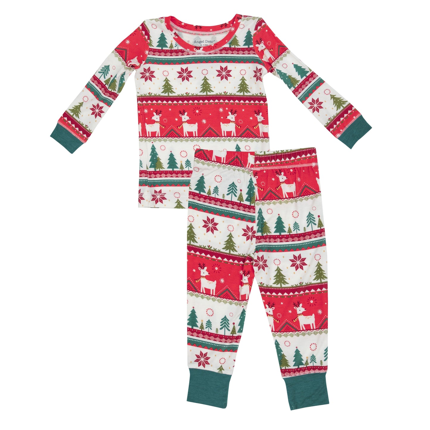 Reindeer Fair Isle L/S Loungewear Set