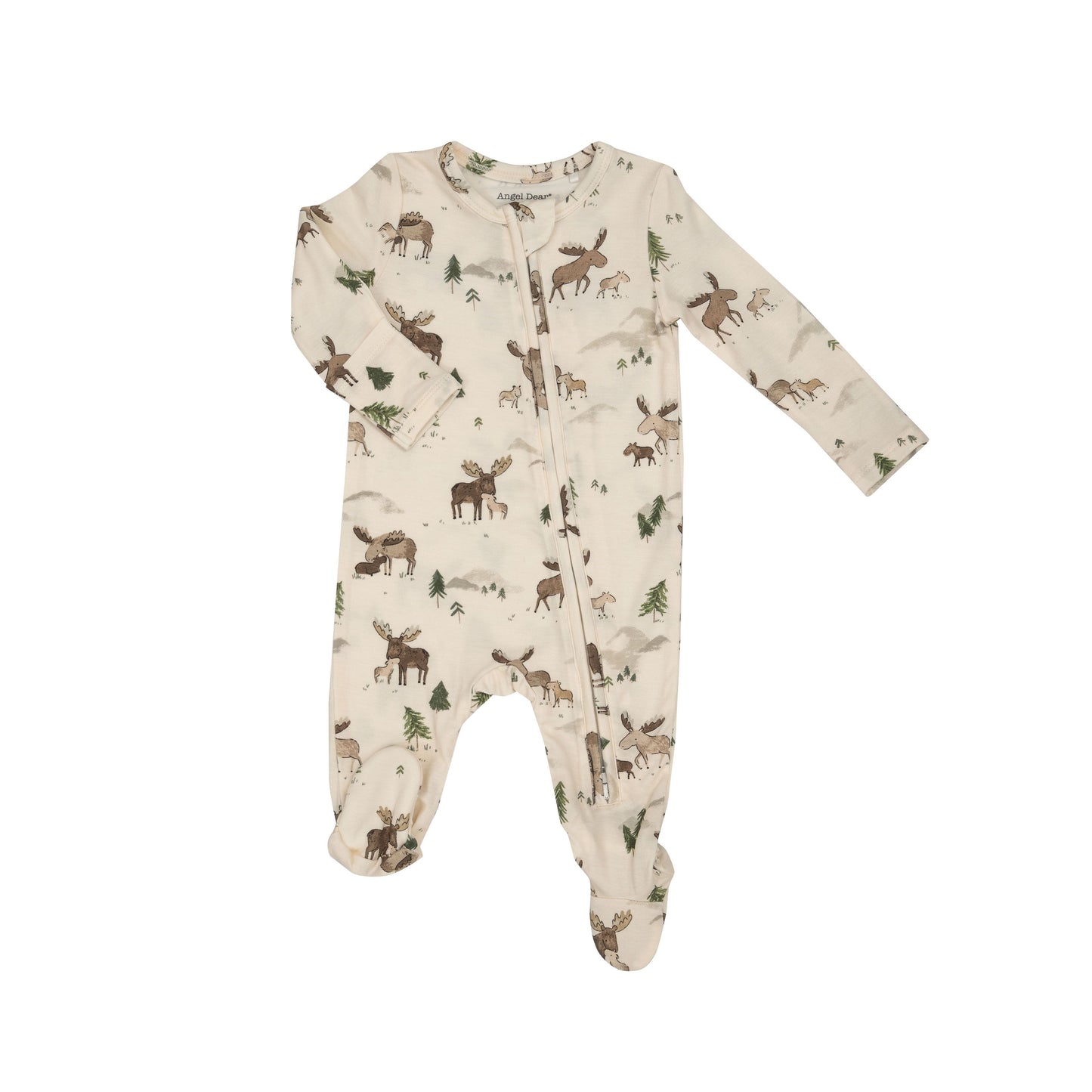 Moose Family 2 Way Zipper Footie