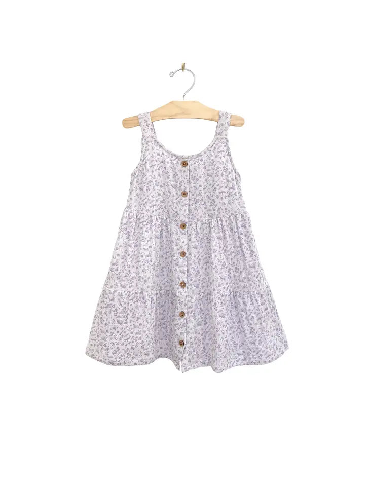 Violet Fairies Tiered Dress