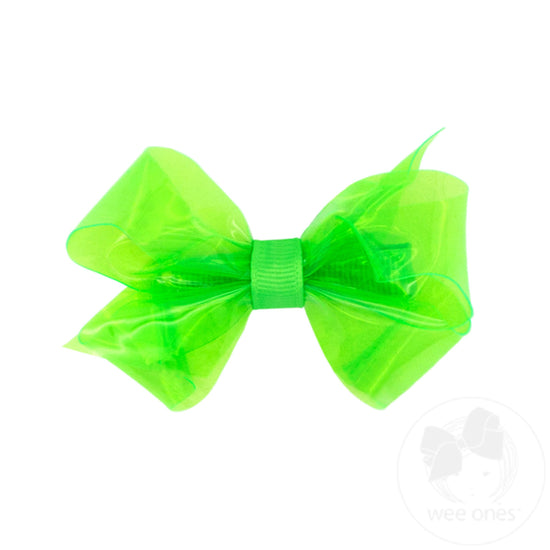 Wee Ones King Vinyl WeeSplash™ Colored Girls Hair Bows