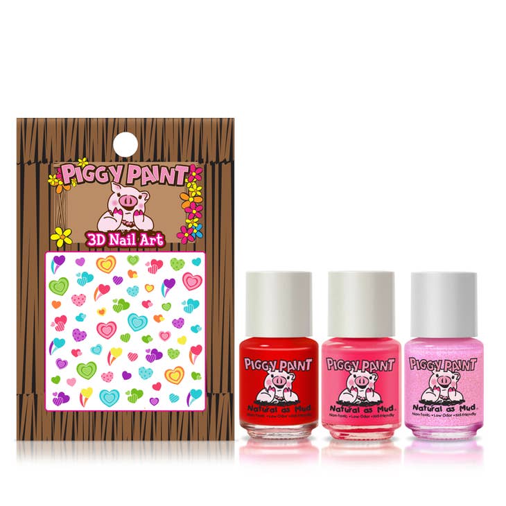 Piggy Paint All The Heart Eyes Polish Set