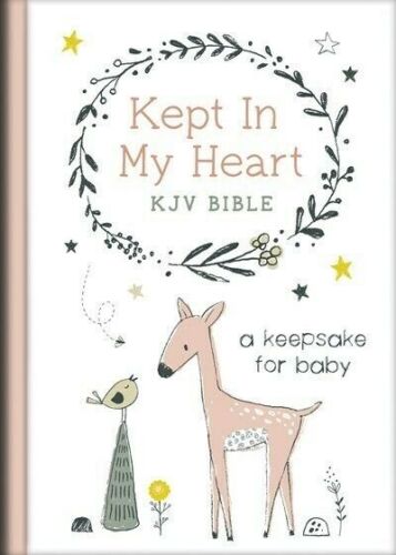 Kept In My Heart KJV Bible Coral Woodland