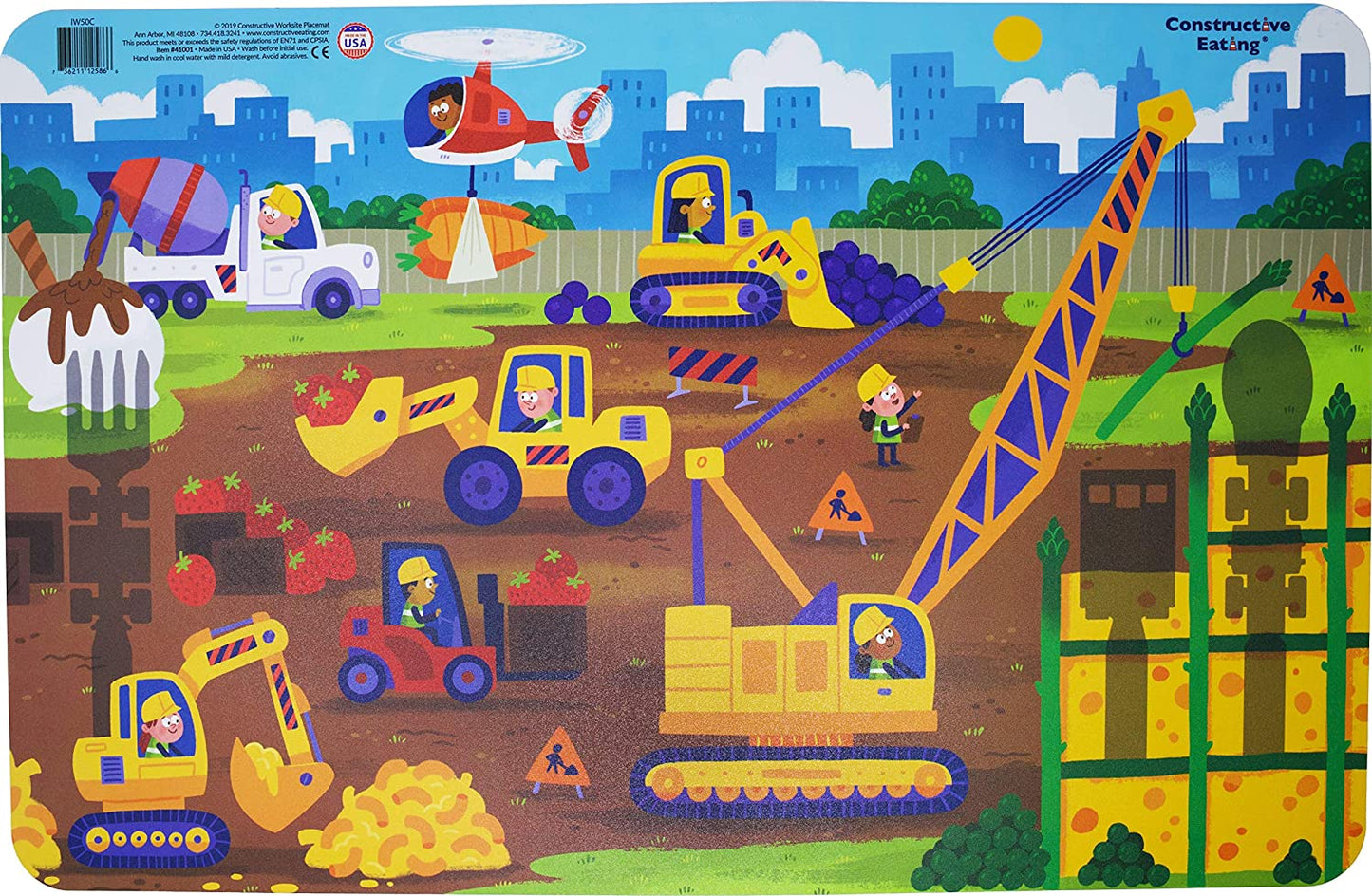 Construction Placemat