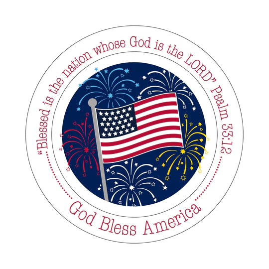 Fruitful Plate God Bless America