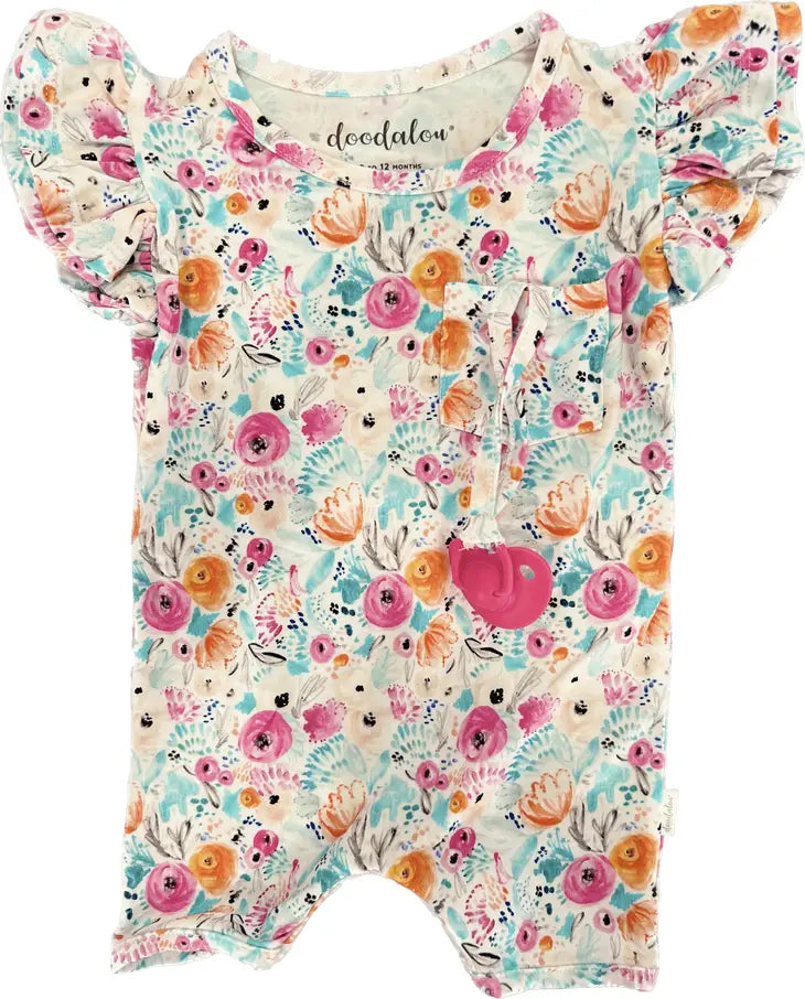 I'll Grow on You Bamboo Baby Romper