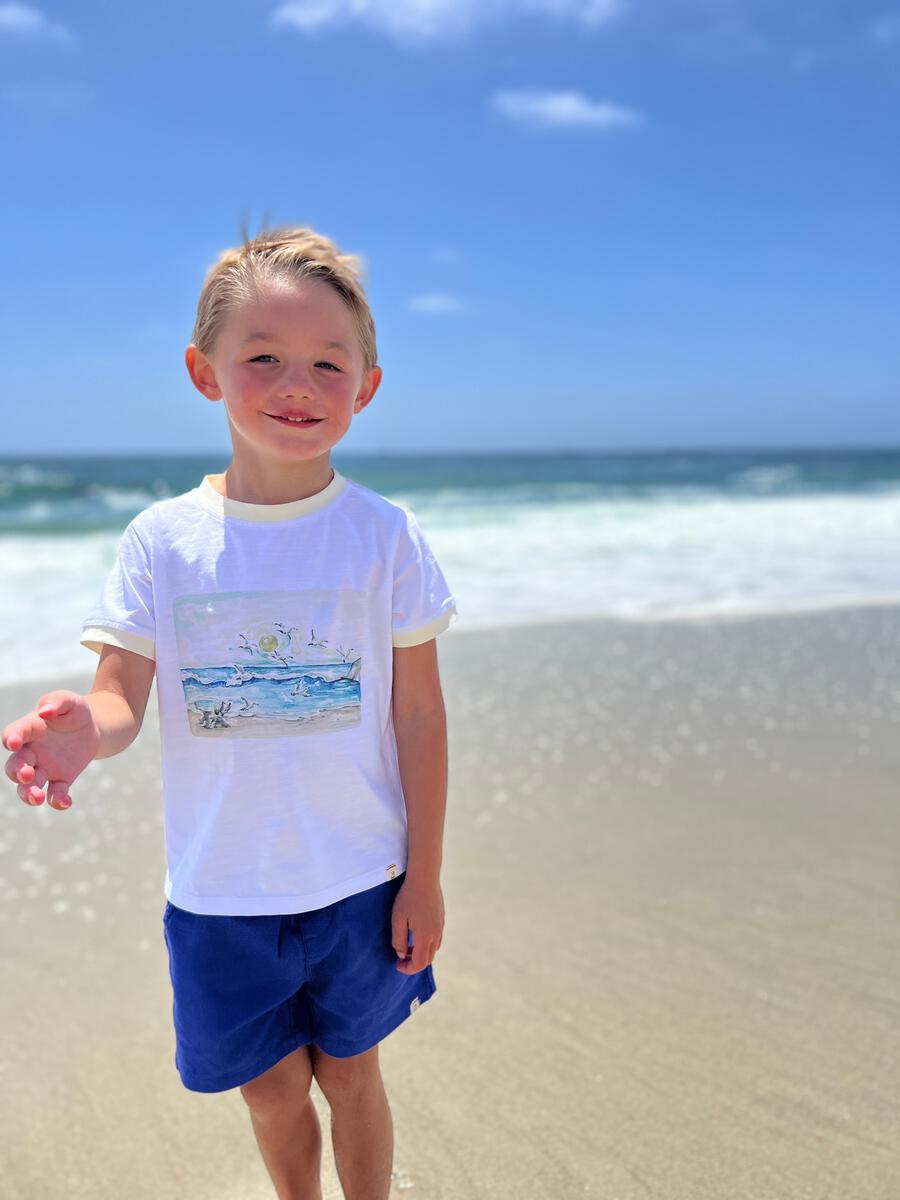 MH Henry at the Beach