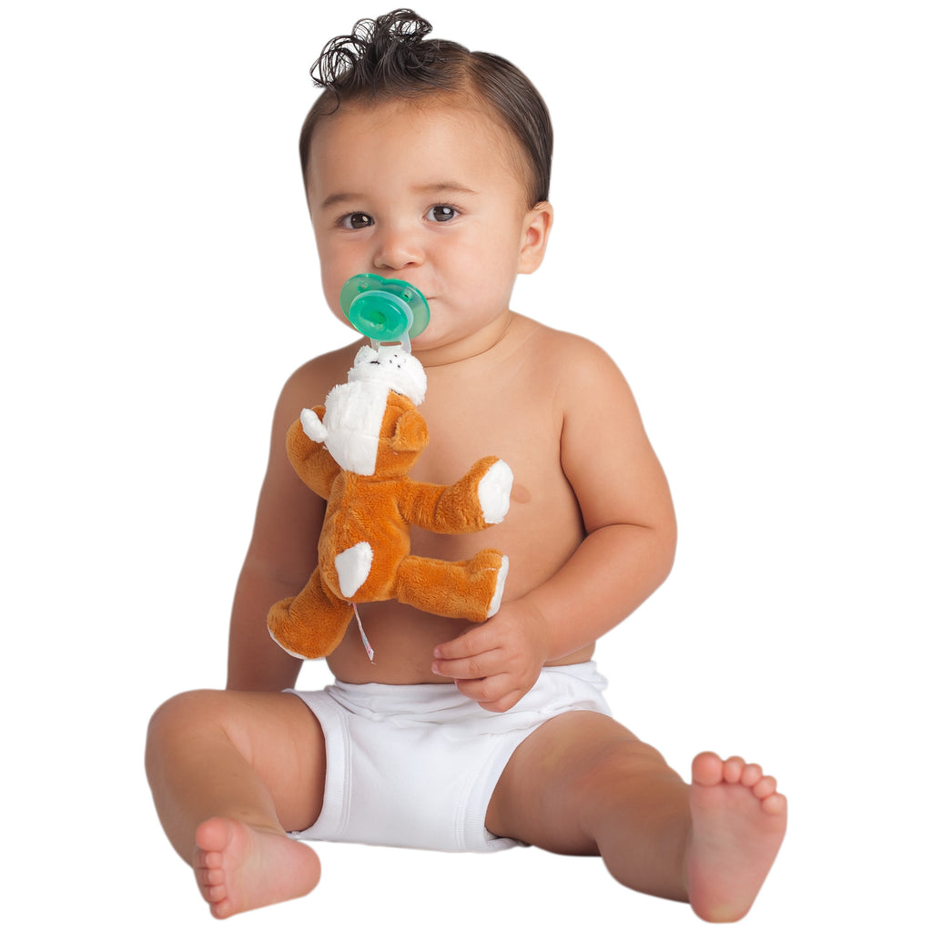 Nookums Paci Plushies Barkley Bull Dog