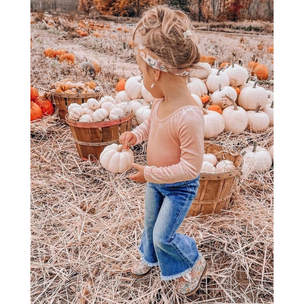 Sophie Dark Denim Bells