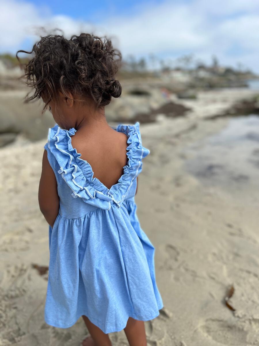 Bella Dress- Blue