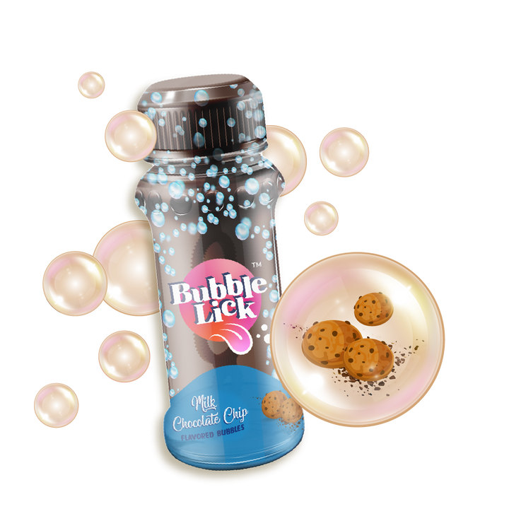 Bubble Lick Natural Flavored Bubbles