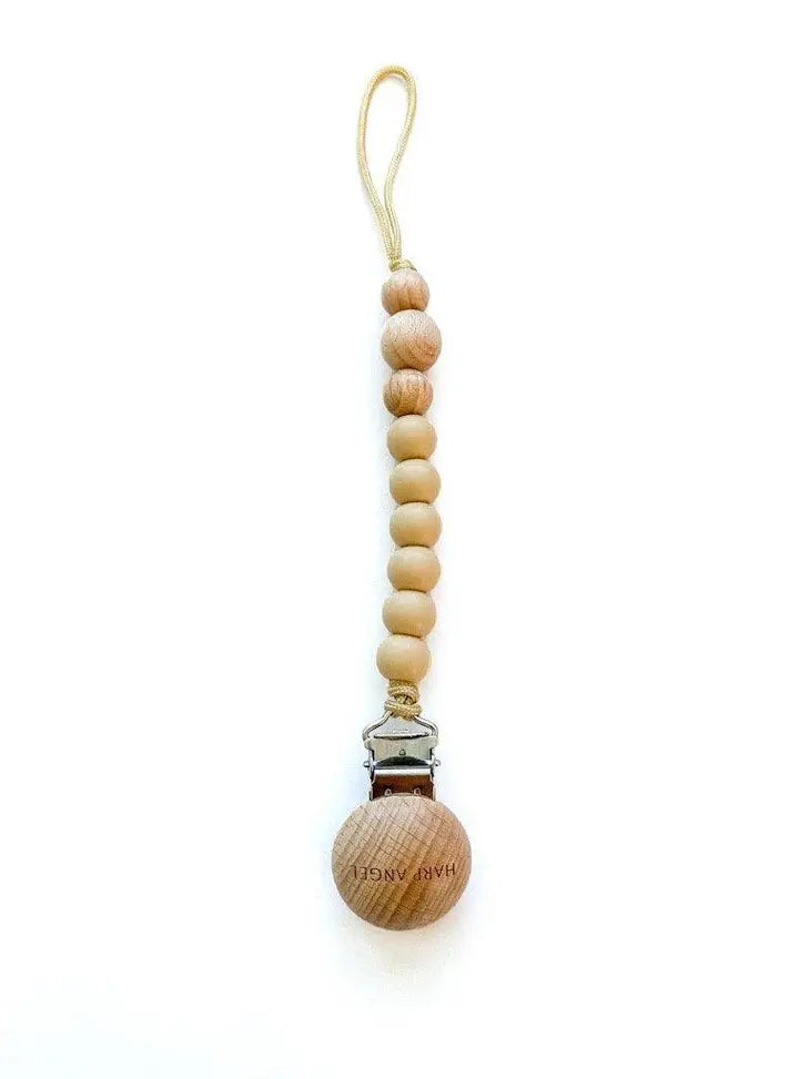 Croissant- Pacifier Clip