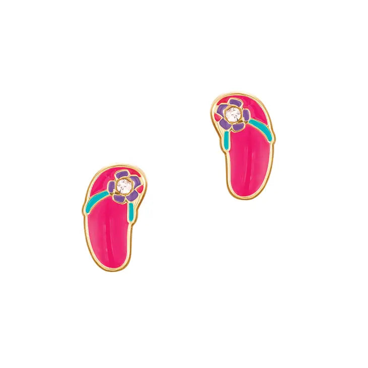 Flip to the Flop Cutie Stud Earrings
